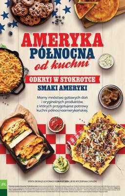Stokrotka - gazetka promocyjna Ameryka Północna od kuchni  do środy 01.07