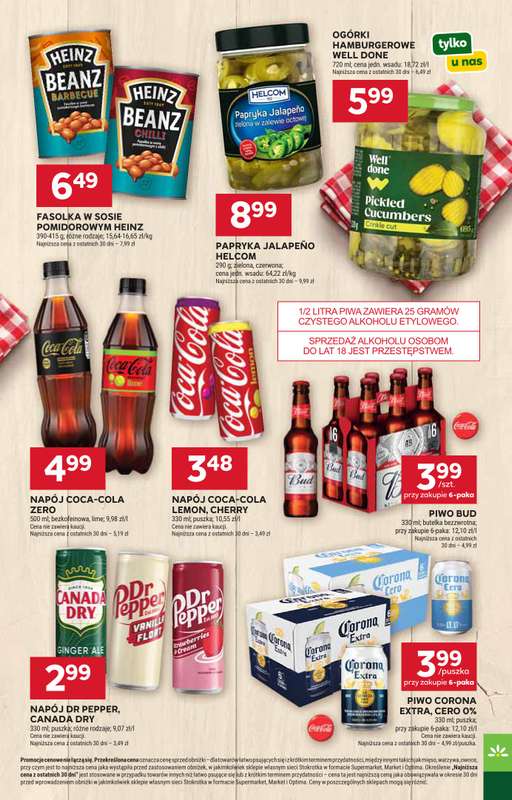 Stokrotka - gazetka promocyjna Ameryka Północna od kuchni  do środy 01.07 - strona 4