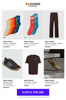 Lounge by Zalando - gazetka promocyjna Do -77% adidas Originals od poniedziałku 08.06 do środy 10.06 - strona 2