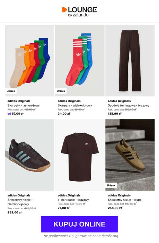 Lounge by Zalando - gazetka promocyjna Do -77% adidas Originals od poniedziałku 08.06 do środy 10.06 - strona 2
