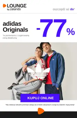 Lounge by Zalando - gazetka promocyjna Do -77% adidas Originals od poniedziałku 08.06 do środy 10.06
