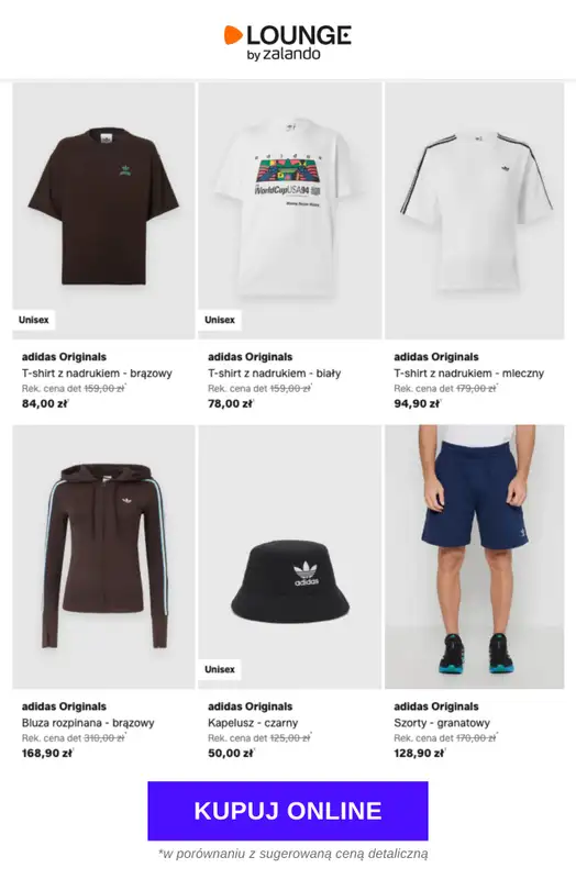 Lounge by Zalando - gazetka promocyjna Do -77% adidas Originals od poniedziałku 08.06 do środy 10.06 - strona 6