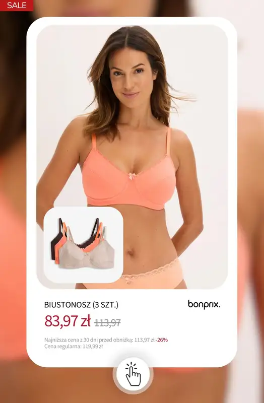 bonprix - gazetka promocyjna Nowości na SALE od poniedziałku 08.06 do niedzieli 14.06 - strona 7