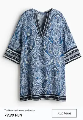 H&M - gazetka promocyjna Odzież w odcieniach błękitu od poniedziałku 08.06  - strona 4