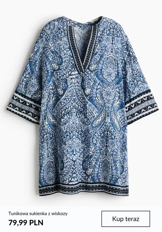 H&M - gazetka promocyjna Odzież w odcieniach błękitu od poniedziałku 08.06  - strona 4