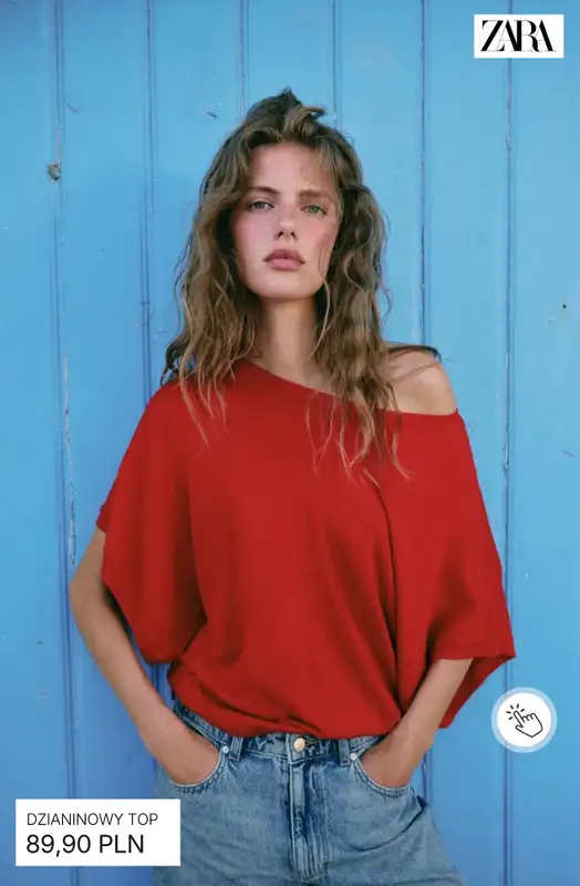 Zara - gazetka promocyjna Letnie topy damskie od poniedziałku 08.06  - strona 10