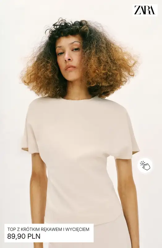 Zara - gazetka promocyjna Letnie topy damskie od poniedziałku 08.06  - strona 5