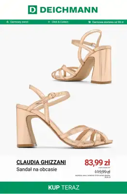 Deichmann - gazetka promocyjna Do -50% na sandały damskie od poniedziałku 08.06  - strona 8