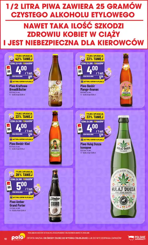 POLOmarket - gazetka promocyjna Frikasowy Katalog od wtorku 09.06 do wtorku 16.06 - strona 10