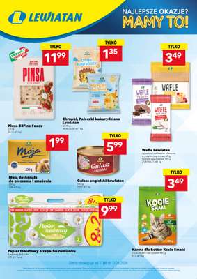 LEWIATAN - gazetka promocyjna Najlepsze okazje? MAMY TO w Lewiatanie od czwartku 11.06 do środy 17.06