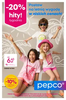Pepco - gazetka promocyjna Gazetka od czwartku 11.06 do środy 17.06
