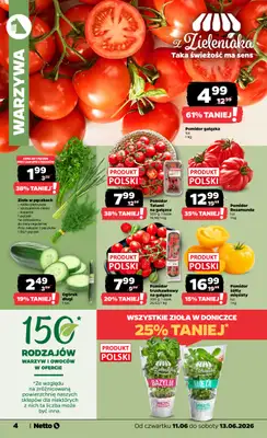 Netto - gazetka promocyjna Gazetka Spożywcza od czwartku 11.06 do soboty 13.06 - strona 4