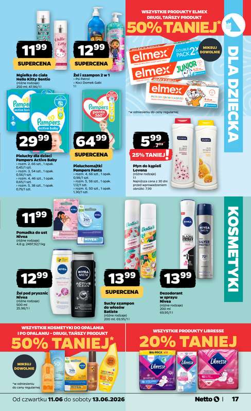 Netto - gazetka promocyjna Gazetka Spożywcza od czwartku 11.06 do soboty 13.06 - strona 17