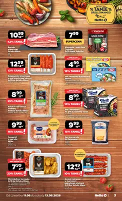 Netto - gazetka promocyjna Gazetka Spożywcza od czwartku 11.06 do soboty 13.06 - strona 3