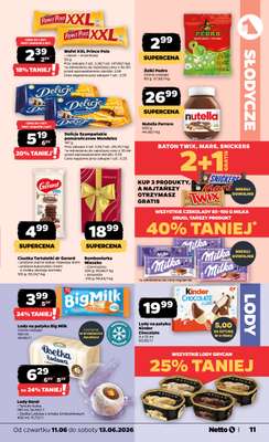 Netto - gazetka promocyjna Gazetka Spożywcza od czwartku 11.06 do soboty 13.06 - strona 11