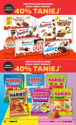 Netto - gazetka promocyjna Gazetka Spożywcza  do soboty 13.06 - strona 12
