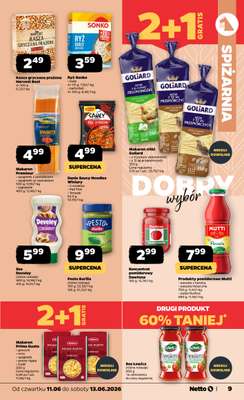 Netto - gazetka promocyjna Gazetka Spożywcza  do soboty 13.06 - strona 9