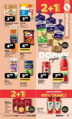 Netto - gazetka promocyjna Gazetka Spożywcza od czwartku 11.06 do soboty 13.06 - strona 9