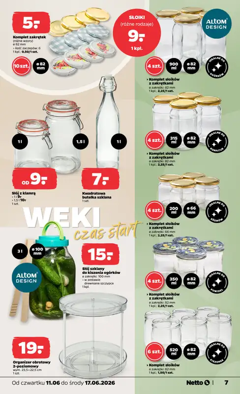 Netto - gazetka promocyjna Inspiracje tygodnia Czas nad wodą  do środy 17.06 - strona 7