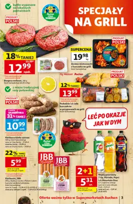 Auchan - gazetka promocyjna Gazetka 30 Lat Supermarket Auchan od czwartku 11.06 do środy 17.06 - strona 3