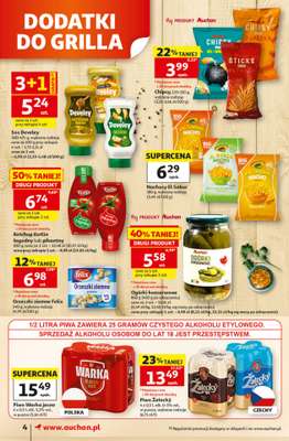 Auchan - gazetka promocyjna Gazetka 30 Lat Supermarket Auchan od czwartku 11.06 do środy 17.06 - strona 4