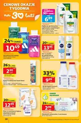 Auchan - gazetka promocyjna Gazetka 30 Lat Hipermarket Auchan od czwartku 11.06 do środy 17.06 - strona 30
