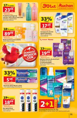 Auchan - gazetka promocyjna Gazetka 30 Lat Hipermarket Auchan od czwartku 11.06 do środy 17.06 - strona 31