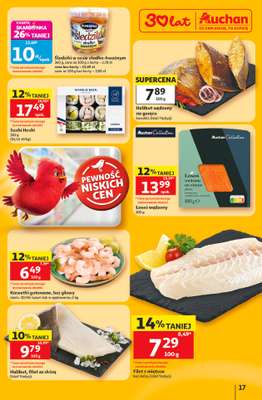 Auchan - gazetka promocyjna Gazetka 30 Lat Hipermarket Auchan od czwartku 11.06 do środy 17.06 - strona 17