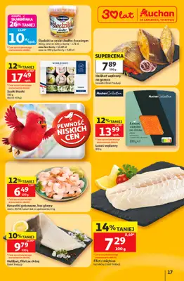 Auchan - gazetka promocyjna Gazetka 30 Lat Hipermarket Auchan od czwartku 11.06 do środy 17.06 - strona 17