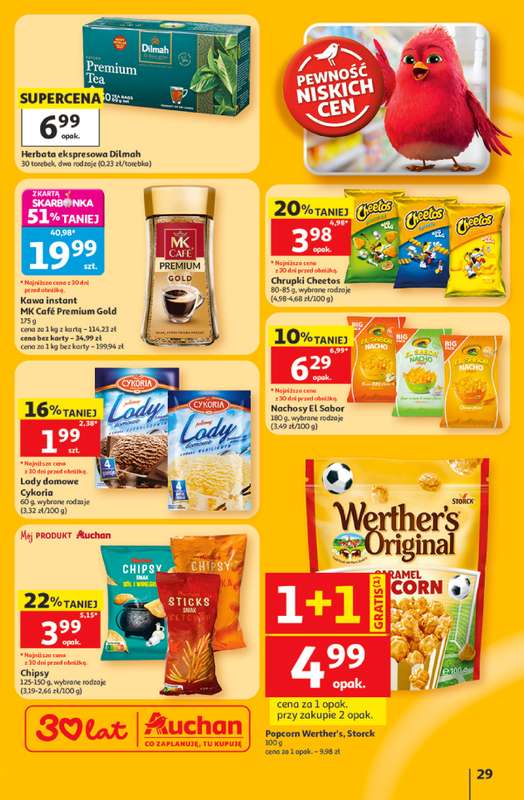 Auchan - gazetka promocyjna Gazetka 30 Lat Hipermarket Auchan od czwartku 11.06 do środy 17.06 - strona 29