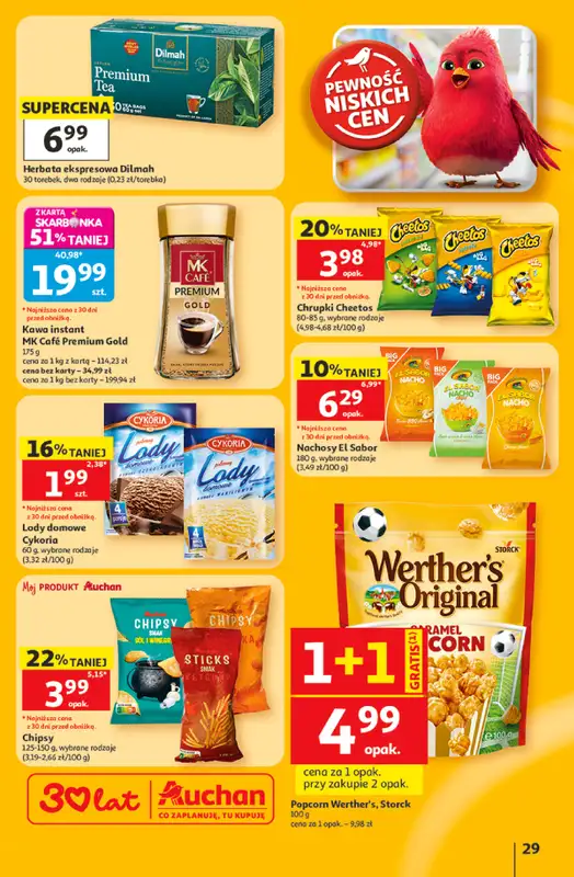 Auchan - gazetka promocyjna Gazetka 30 Lat Hipermarket Auchan od czwartku 11.06 do środy 17.06 - strona 29