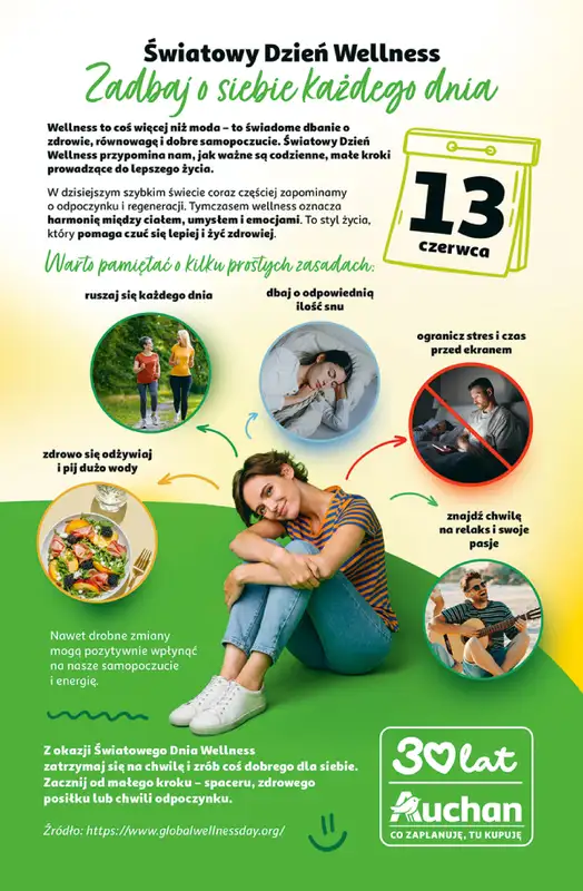 Auchan - gazetka promocyjna Gazetka 30 Lat Hipermarket Auchan od czwartku 11.06 do środy 17.06 - strona 44