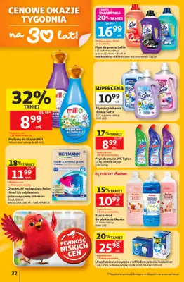 Auchan - gazetka promocyjna Gazetka 30 Lat Hipermarket Auchan od czwartku 11.06 do środy 17.06 - strona 32