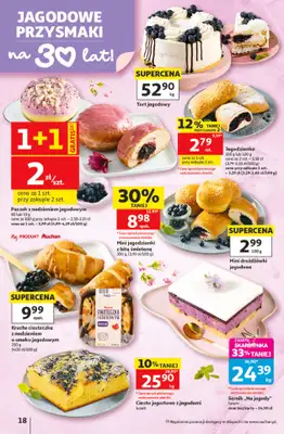 Auchan - gazetka promocyjna Gazetka 30 Lat Hipermarket Auchan od czwartku 11.06 do środy 17.06 - strona 18