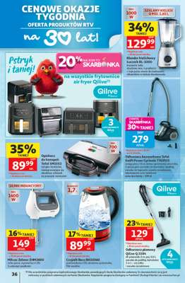 Auchan - gazetka promocyjna Gazetka 30 Lat Hipermarket Auchan od czwartku 11.06 do środy 17.06 - strona 36