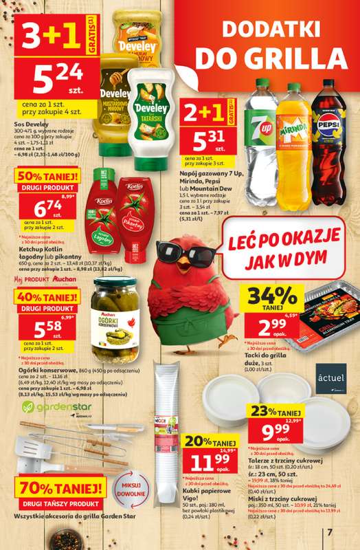 Auchan - gazetka promocyjna Gazetka 30 Lat Hipermarket Auchan od czwartku 11.06 do środy 17.06 - strona 7