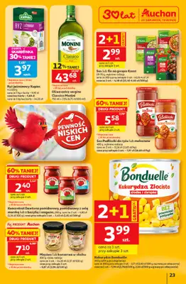 Auchan - gazetka promocyjna Gazetka 30 Lat Hipermarket Auchan od czwartku 11.06 do środy 17.06 - strona 23