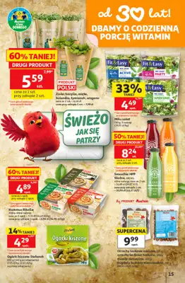 Auchan - gazetka promocyjna Gazetka 30 Lat Hipermarket Auchan od czwartku 11.06 do środy 17.06 - strona 15