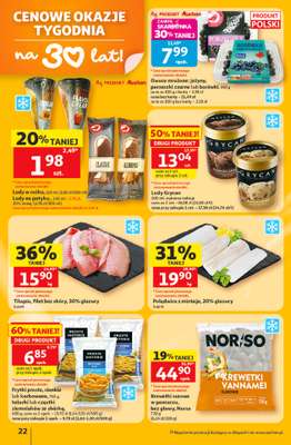 Auchan - gazetka promocyjna Gazetka 30 Lat Hipermarket Auchan od czwartku 11.06 do środy 17.06 - strona 22