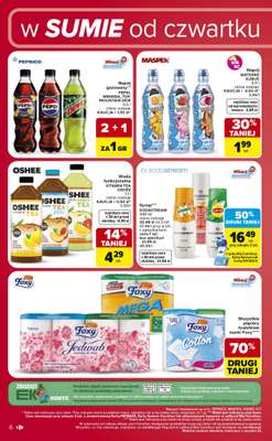Carrefour Market - gazetka promocyjna Gazetka w sumie od czwartku weekend okazji od czwartku 11.06 do soboty 13.06 - strona 6