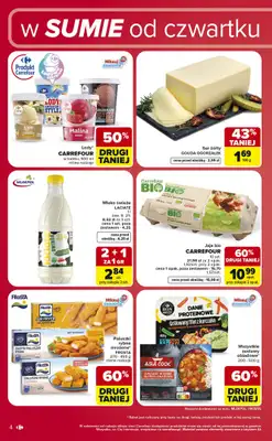 Carrefour - gazetka promocyjna Gazetka w sumie od czwartku weekend okazji od czwartku 11.06 do soboty 13.06 - strona 4