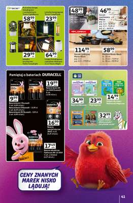 Auchan - gazetka promocyjna Gazetka Znane Marki Hipermarket Auchan od czwartku 11.06 do środy 17.06 - strona 41