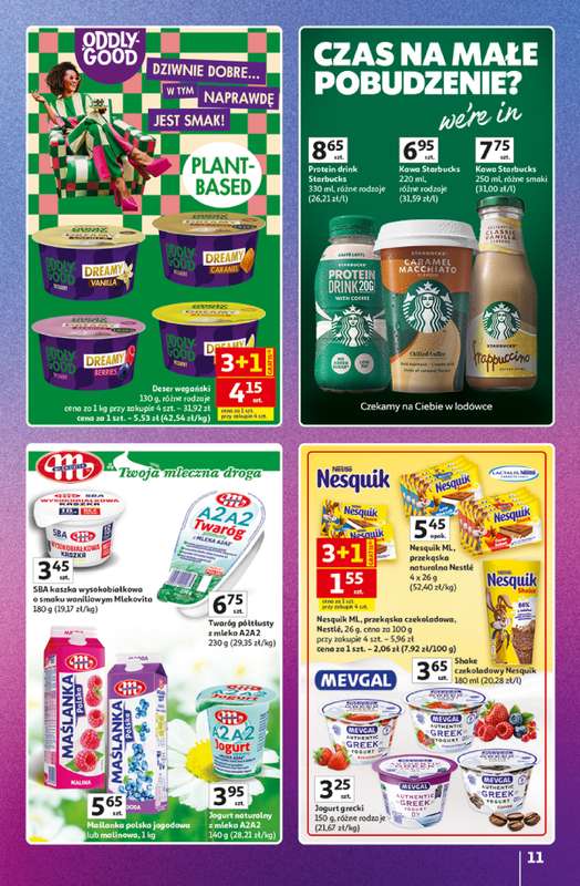 Auchan - gazetka promocyjna Gazetka Znane Marki Hipermarket Auchan od czwartku 11.06 do środy 17.06 - strona 11