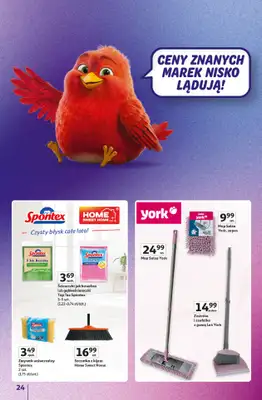 Auchan - gazetka promocyjna Gazetka Znane Marki Hipermarket Auchan od czwartku 11.06 do środy 17.06 - strona 24