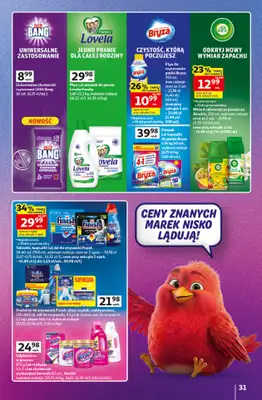 Auchan - gazetka promocyjna Gazetka Znane Marki Hipermarket Auchan od czwartku 11.06 do środy 17.06 - strona 31