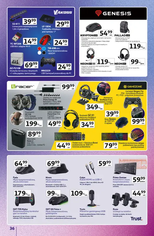 Auchan - gazetka promocyjna Gazetka Znane Marki Hipermarket Auchan od czwartku 11.06 do środy 17.06 - strona 36