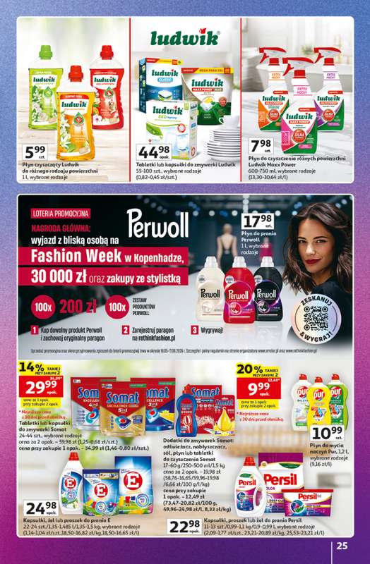 Auchan - gazetka promocyjna Gazetka Znane Marki Hipermarket Auchan od czwartku 11.06 do środy 17.06 - strona 25