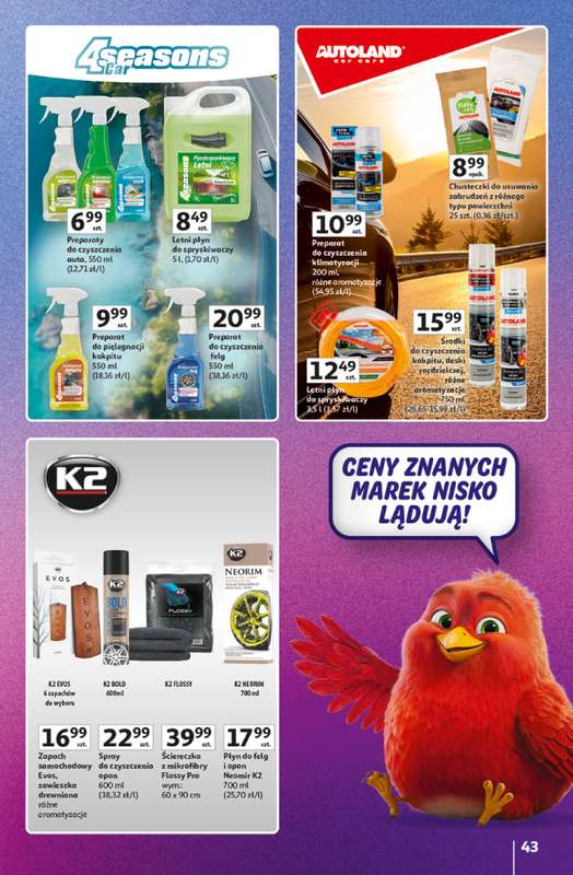 Auchan - gazetka promocyjna Gazetka Znane Marki Hipermarket Auchan od czwartku 11.06 do środy 17.06 - strona 43