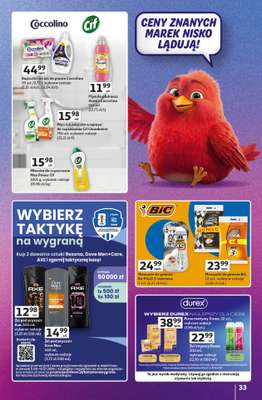 Auchan - gazetka promocyjna Gazetka Znane Marki Hipermarket Auchan od czwartku 11.06 do środy 17.06 - strona 33