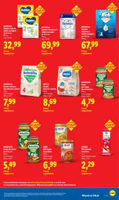 Lidl - gazetka promocyjna Rewolucja Cenowa!  do piątku 31.07 - strona 33